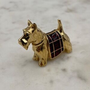 VINTAGE ESTEE LAUDER SCOTTIE DOG COMPACT